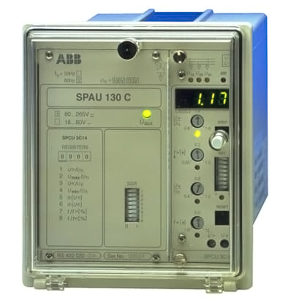 RS422020-AA New ABB Three-Phase Overvoltage and Undervoltage Relay SPAU 130C